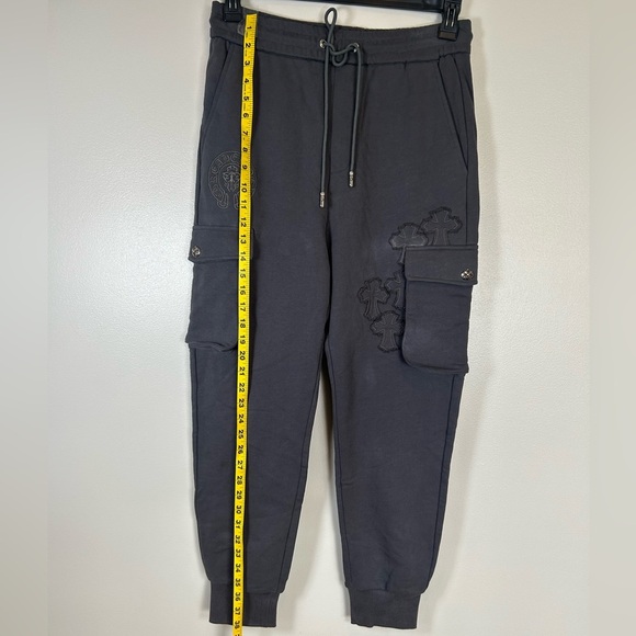 Grey Cargo Jogger Pants - Picture 5 of 9